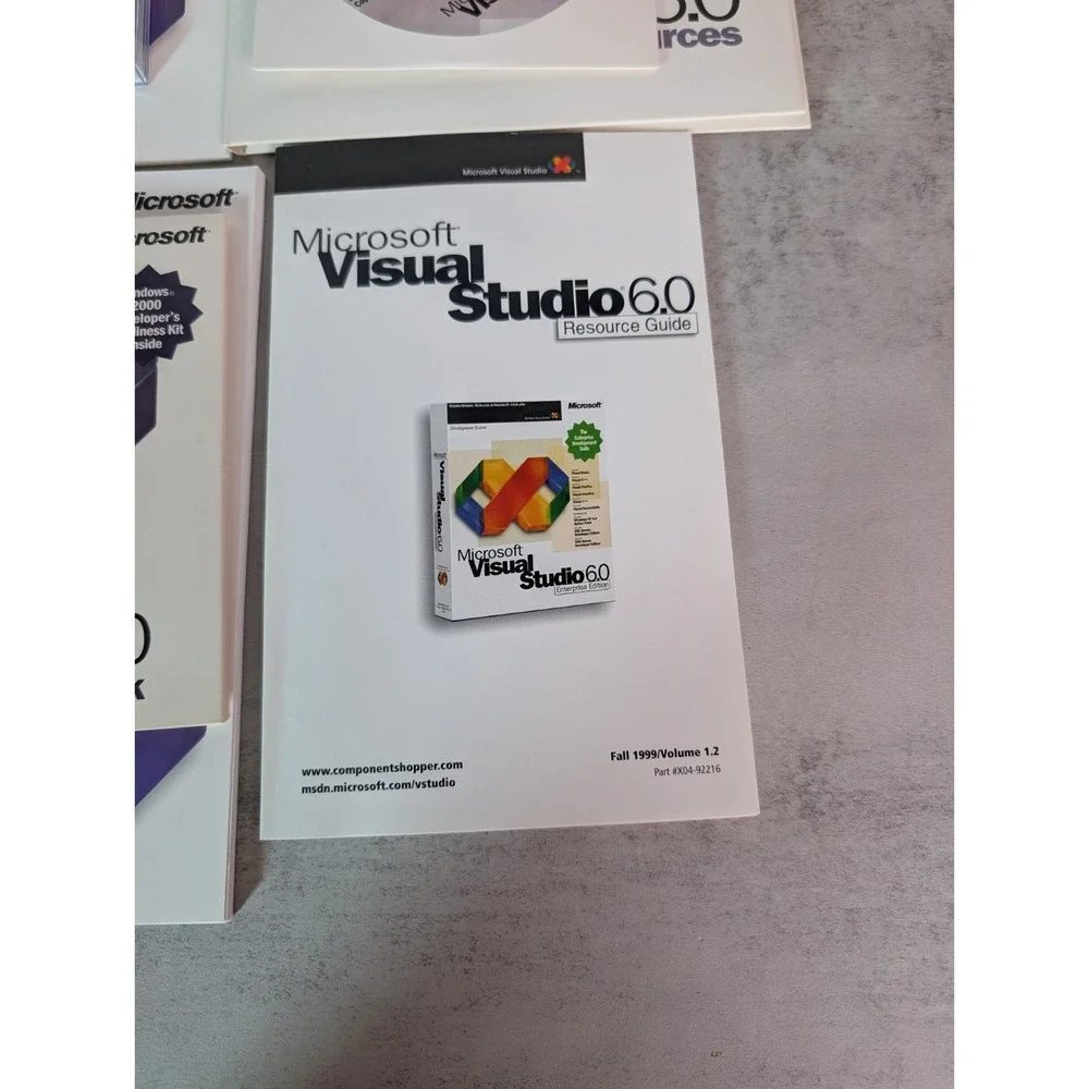 Microsoft Visual C++ 6.0 Professional Edition Immaculate Condition with CD Key